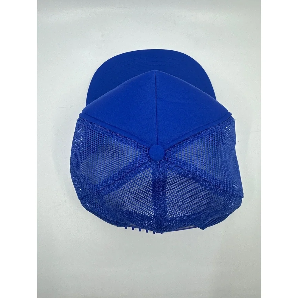Blue Charleston SC Bridge Trucker Hat Mesh Snapback‎ Vintage Souvenir